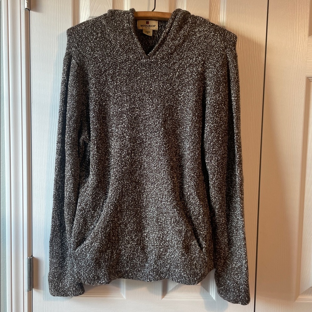Woolrich Pullover Sweater Hoodie- medium